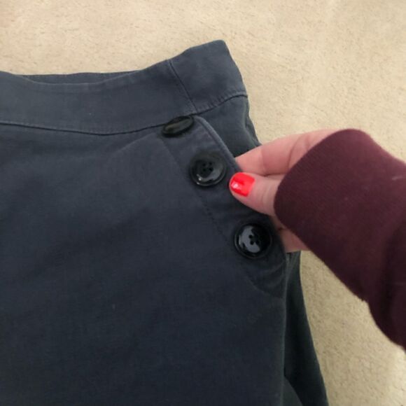 LOFT Sailor Style Cropped Pants - Picture 5 of 10